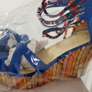 Platform wedge sandals